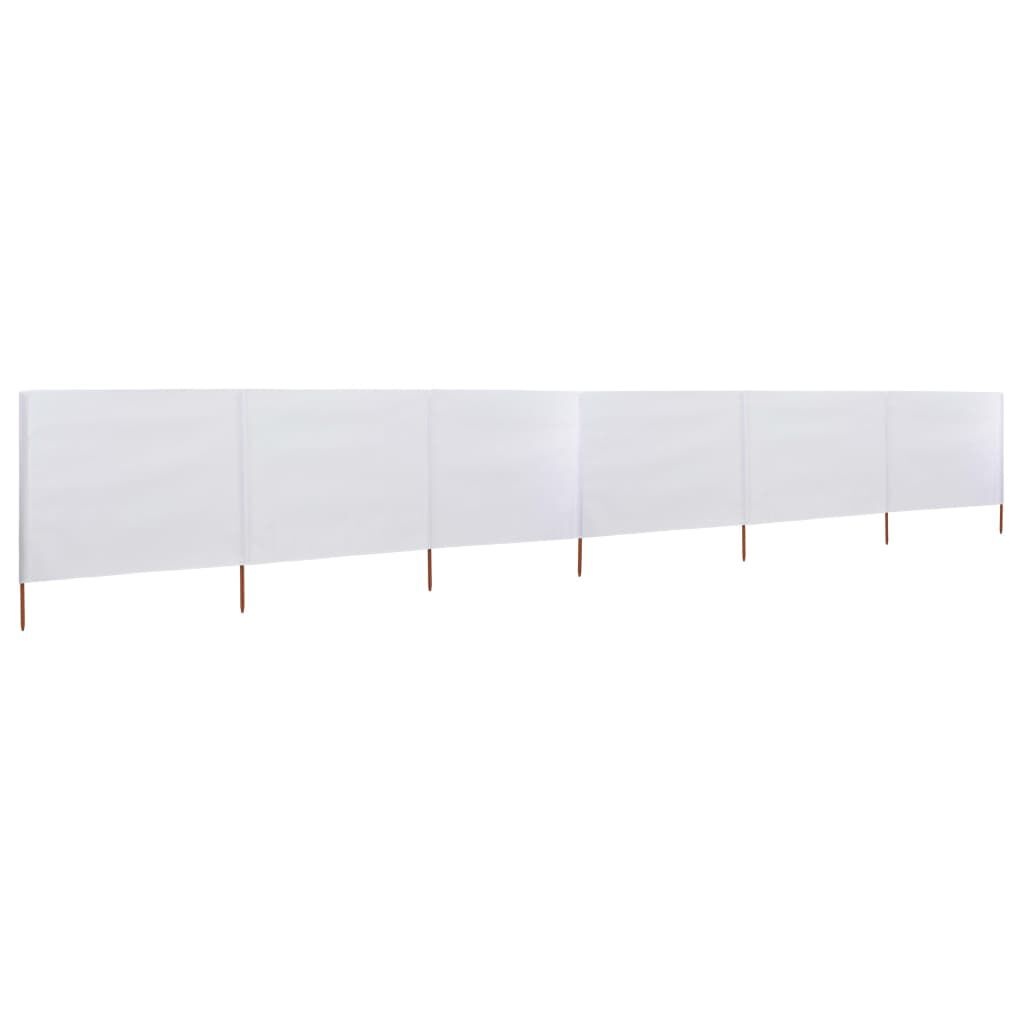 VidaXL Windscherm 800cm Zandwit - 35% Korting!