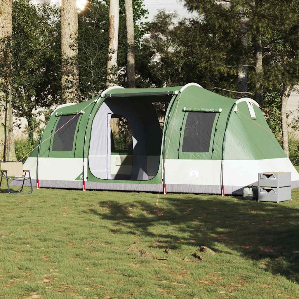 VidaXL Tunneltent 4-persoons Groen - 55% Korting! (Beschadigd)