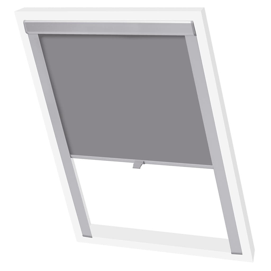 vidaXL Rolgordijn Verduisterend Grijs - Velux 102 - 35% Korting!