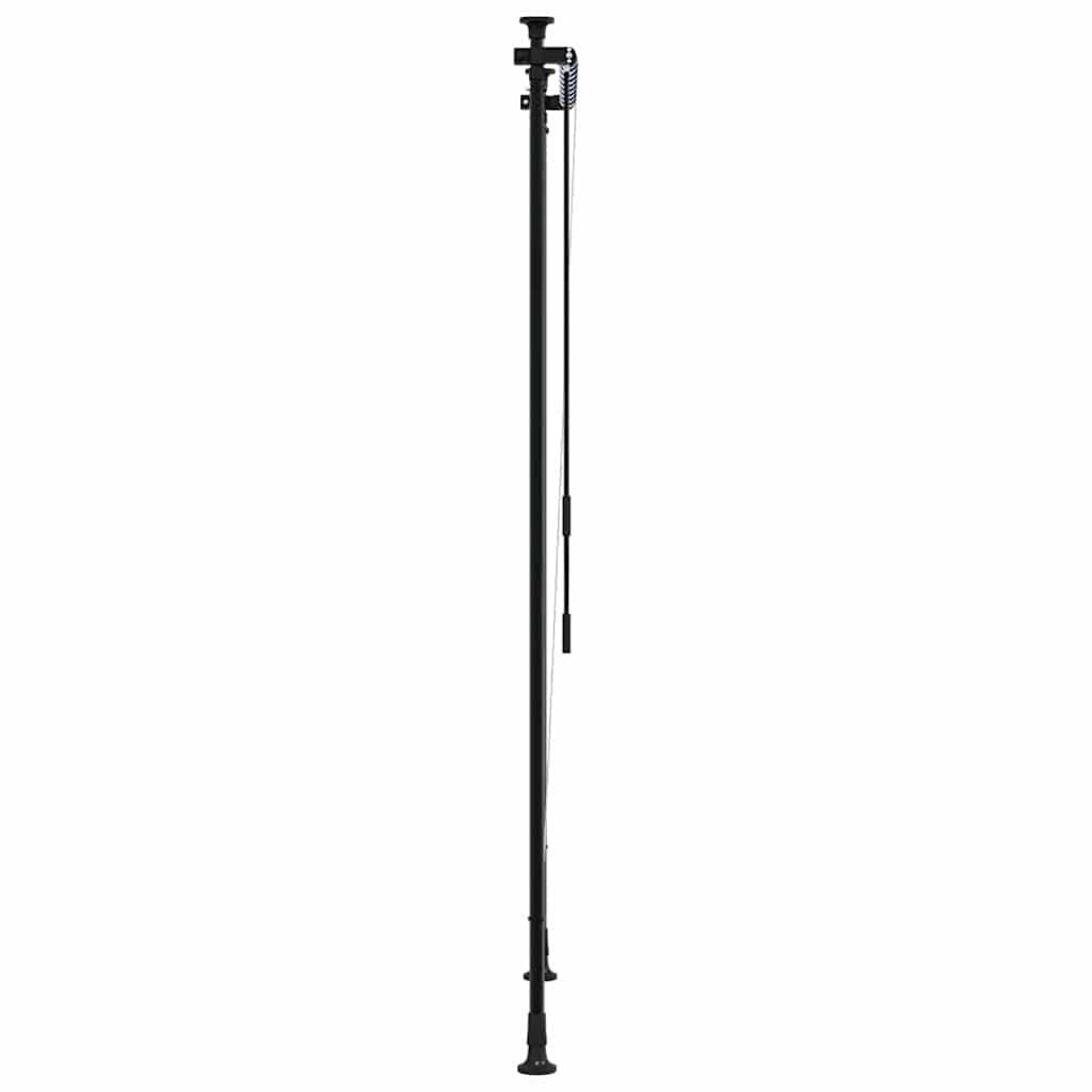 vidaXL Rolgordijn Buiten 120x270 Blauw/Wit - 35% Korting!