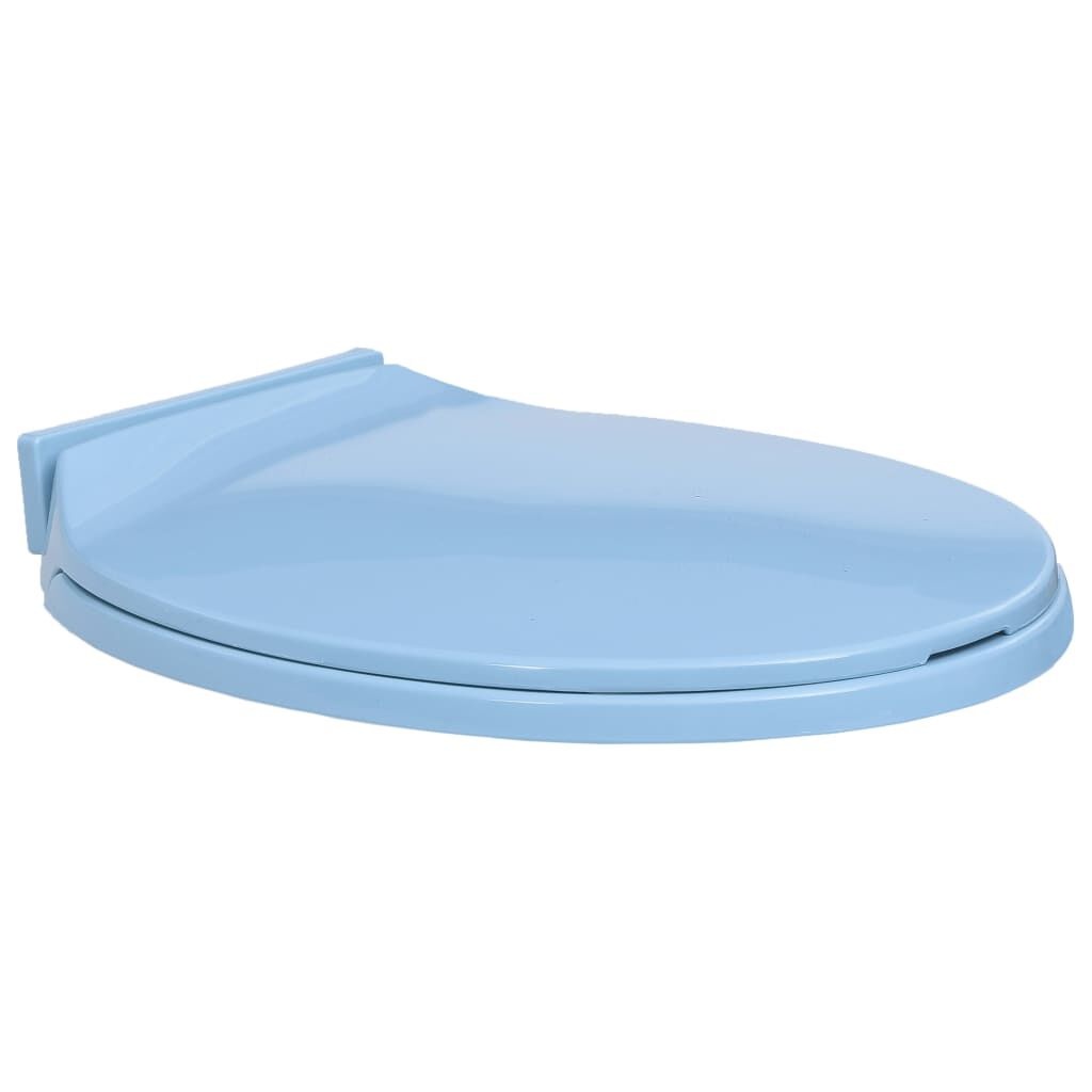 Blauwe Toiletbril Ovaal Soft-Close - 35% Korting!