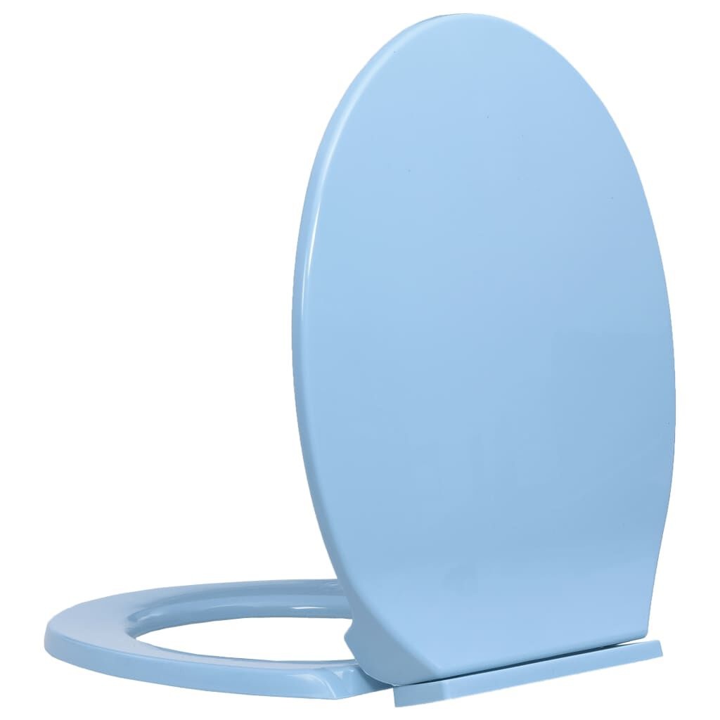 Blauwe Toiletbril Ovaal Soft-Close - 35% Korting!