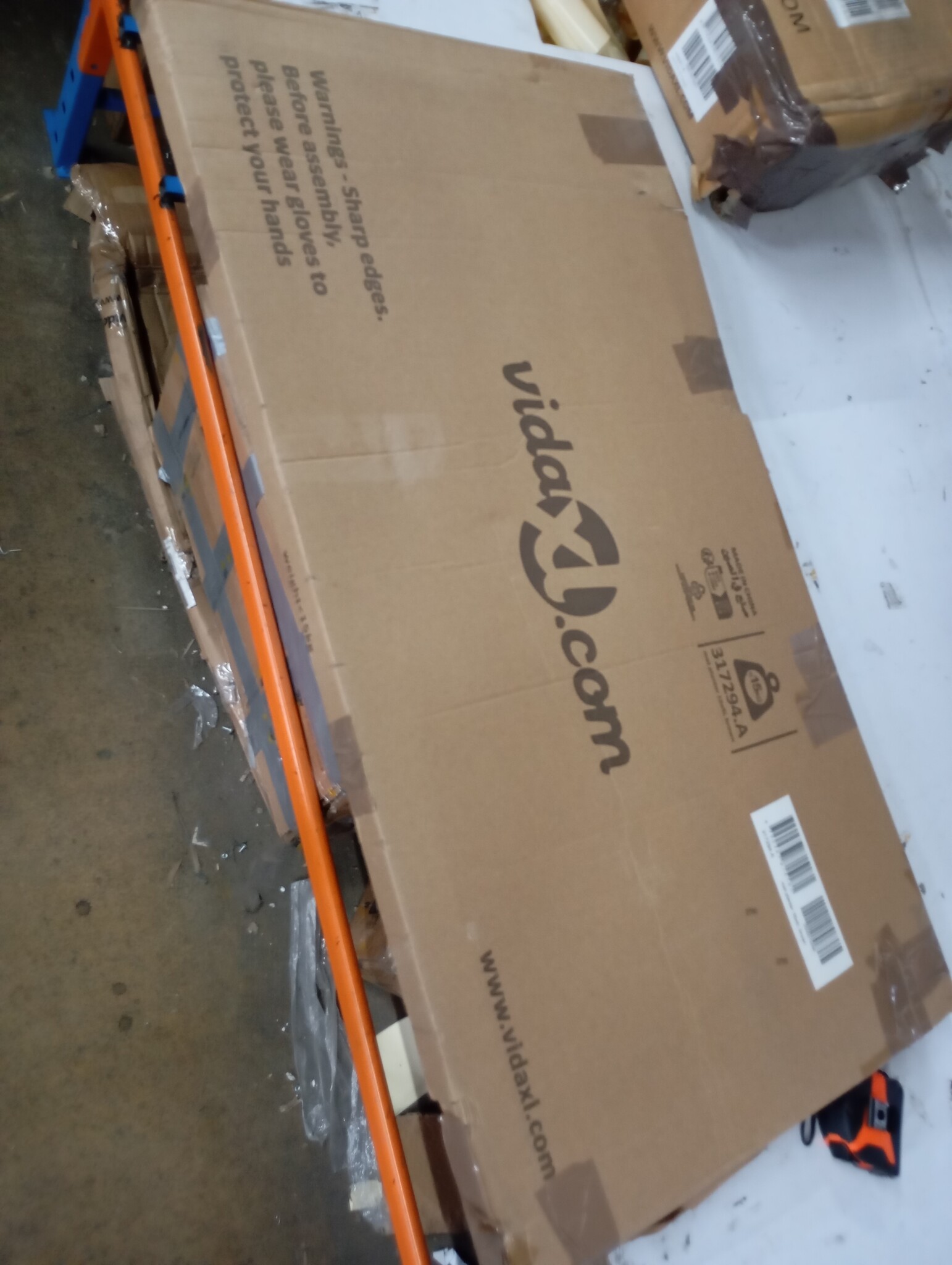 Plantenbak Verhoogd Bruin 160x40x45cm - 55% Korting!