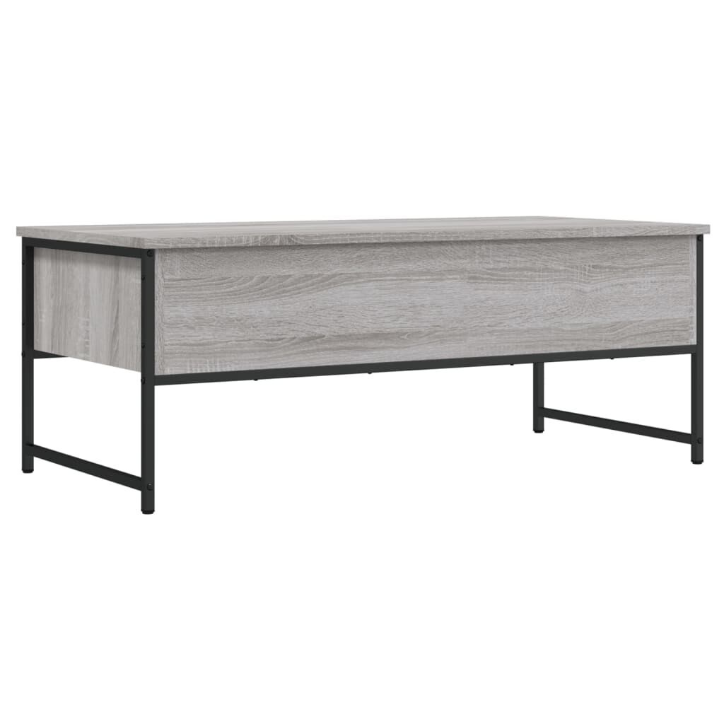 Salontafel Grijs Sonoma Eiken - 101cm - 35% Korting!