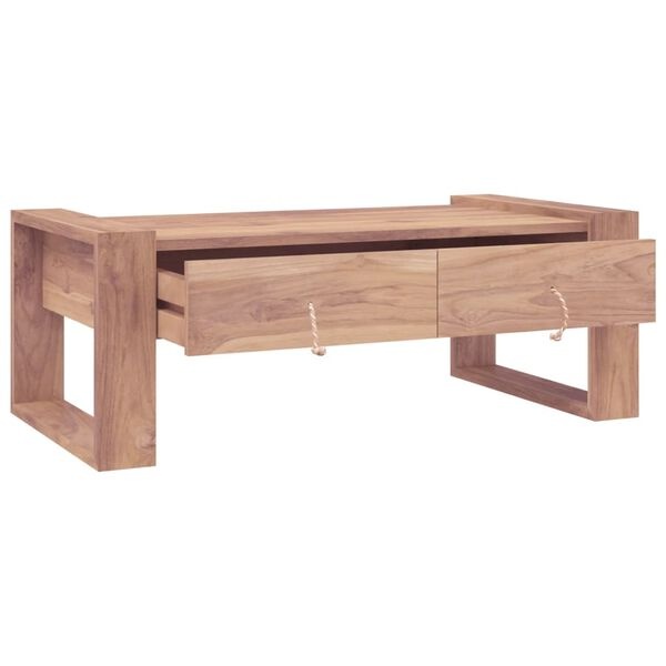 Salontafel Teakhout 110x60 cm - 42% Korting!