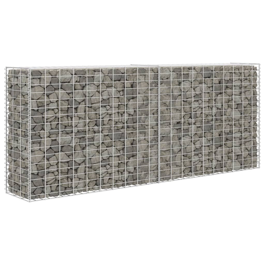 vidaXL Schanskorf 85x30x200cm Gegalvaniseerd - 41% Korting!