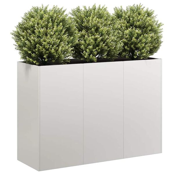 vidaXL Plantenbak RVS 120cm - 50% Korting! (Lichte schade)