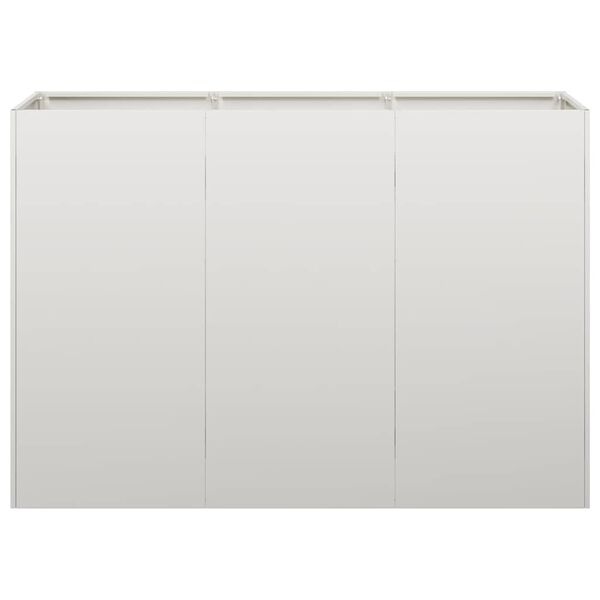 vidaXL Plantenbak RVS 120cm - 50% Korting! (Lichte schade)