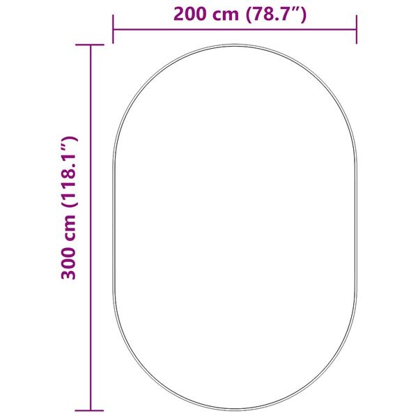 vidaXL Hoogpolig Vloerkleed Zilvergrijs 300x200 cm - 35% Korting!