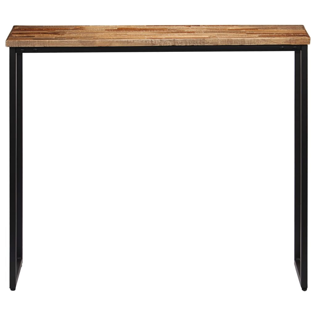 Wandtafel Teakhout Gerecycled 90cm - 35% Korting!