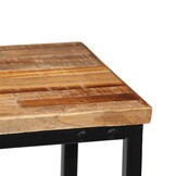 Wandtafel Teakhout Gerecycled 90cm - 35% Korting!