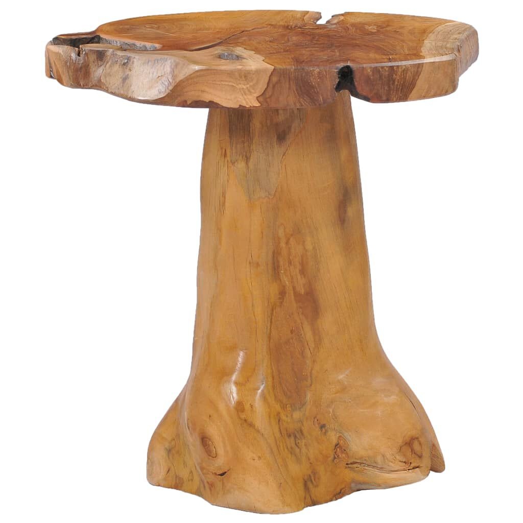 Salontafel Teakhout 40x40cm - Uniek! 45% Korting