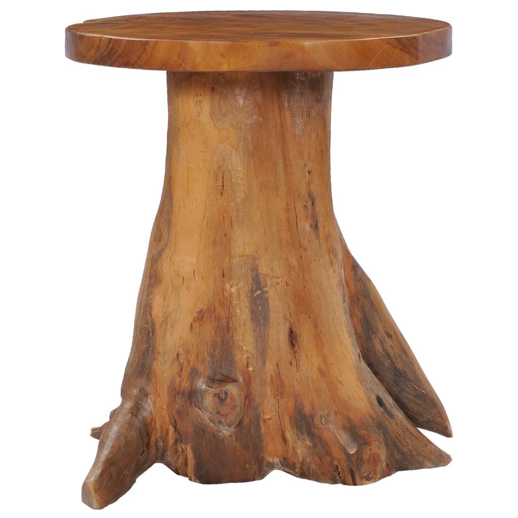 Salontafel Teakhout 40x40cm - Uniek! 45% Korting