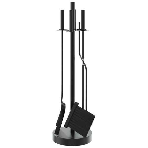 VidaXL 5-delige Haardset Staal - 35% Korting!