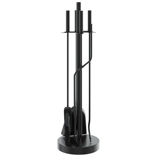 VidaXL 5-delige Haardset Staal - 35% Korting!