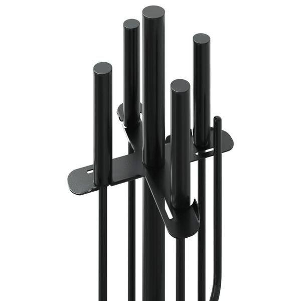 VidaXL 5-delige Haardset Staal - 35% Korting!
