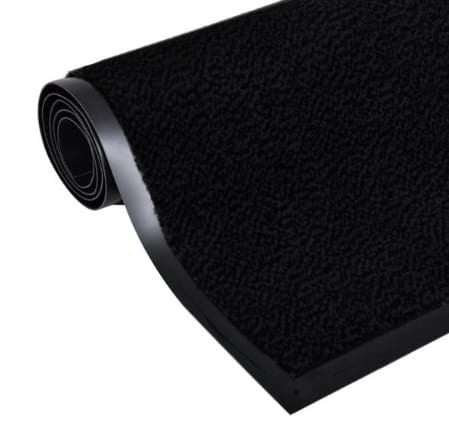 Zwarte Deurmat 120x180cm - 45% Korting! - Retourtje.nl