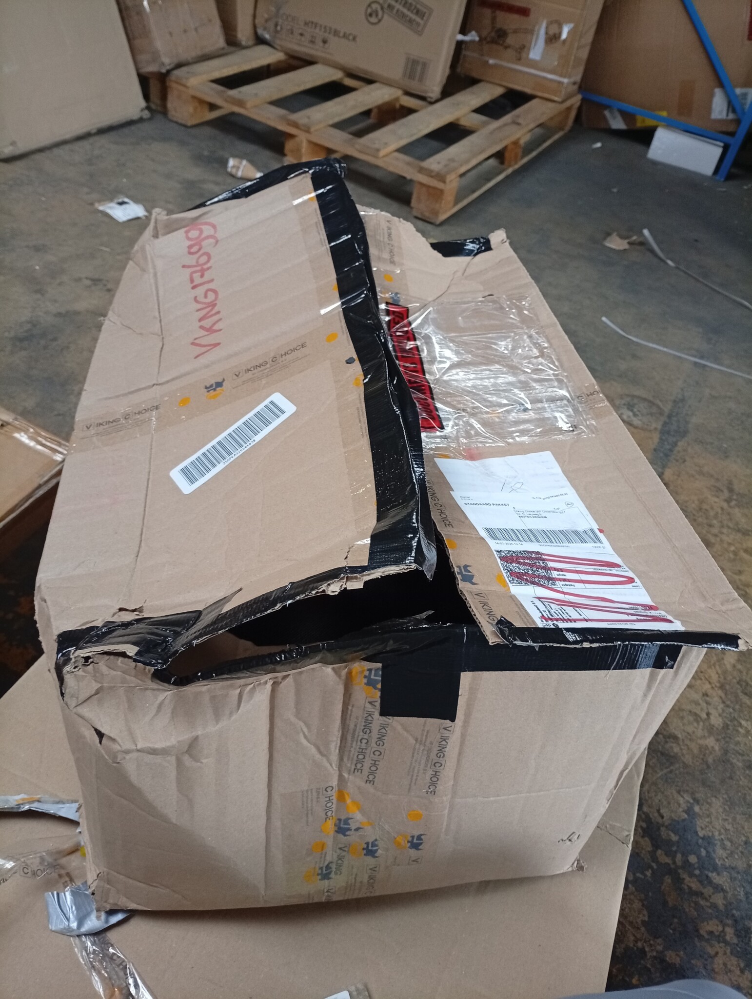 Zwarte Deurmat 120x180cm - 45% Korting! - Retourtje.nl