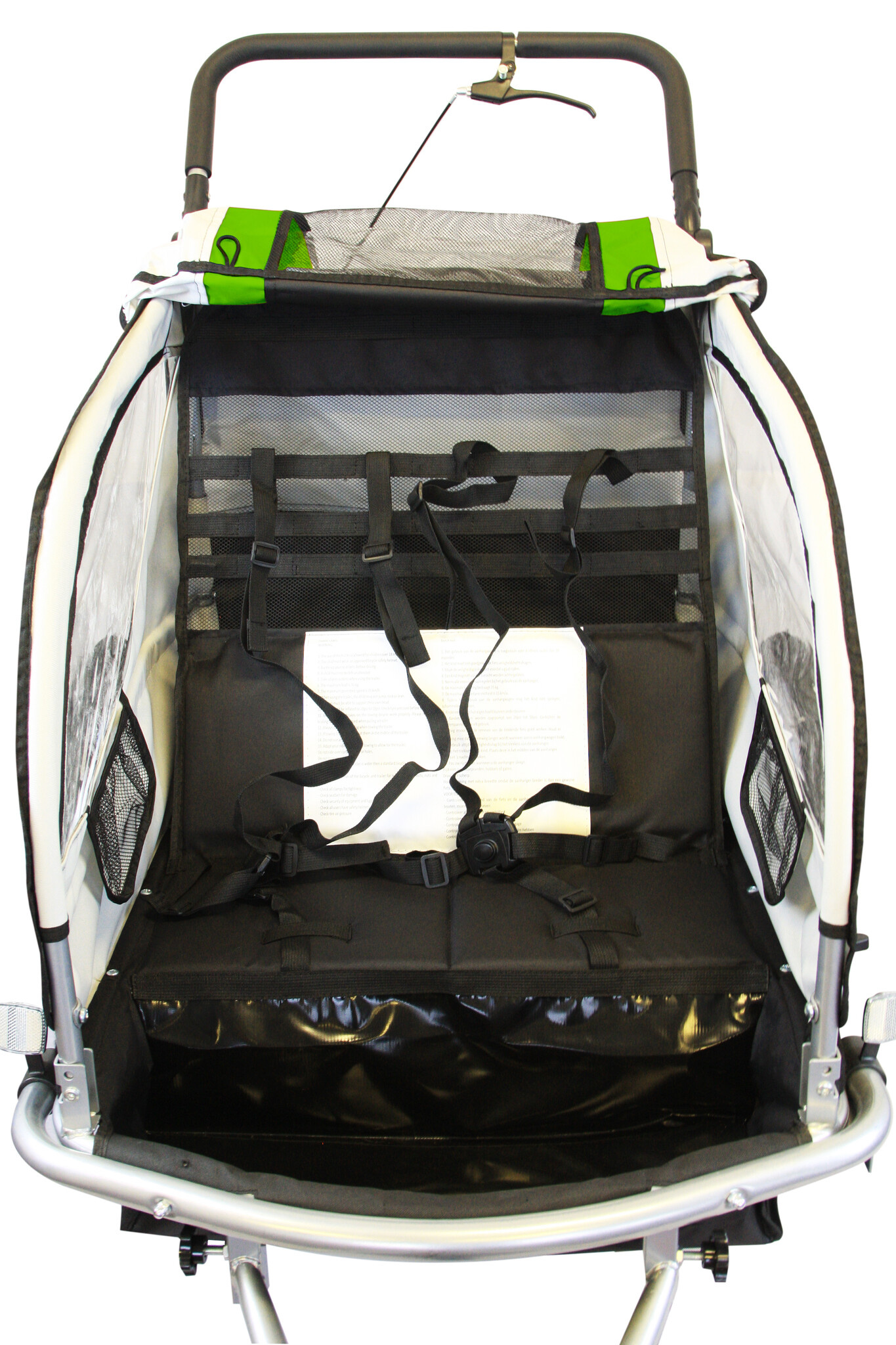 Fietskar/Buggy 2-zits Lime Groen - 60% Korting!
