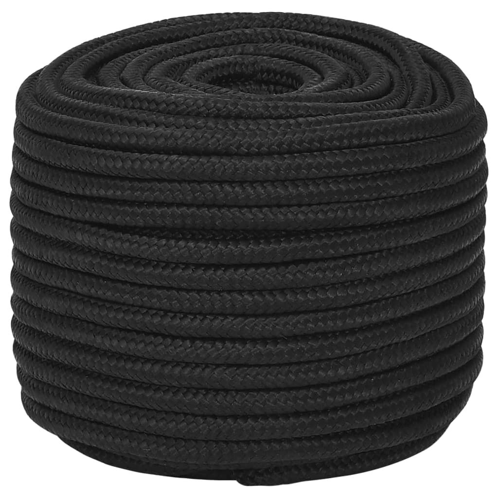 vidaXL Boottouw 14mm 100m Zwart - 35% Korting!