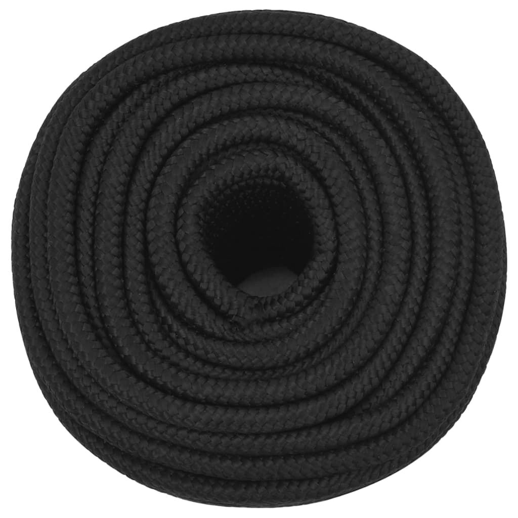 vidaXL Boottouw 14mm 100m Zwart - 35% Korting!