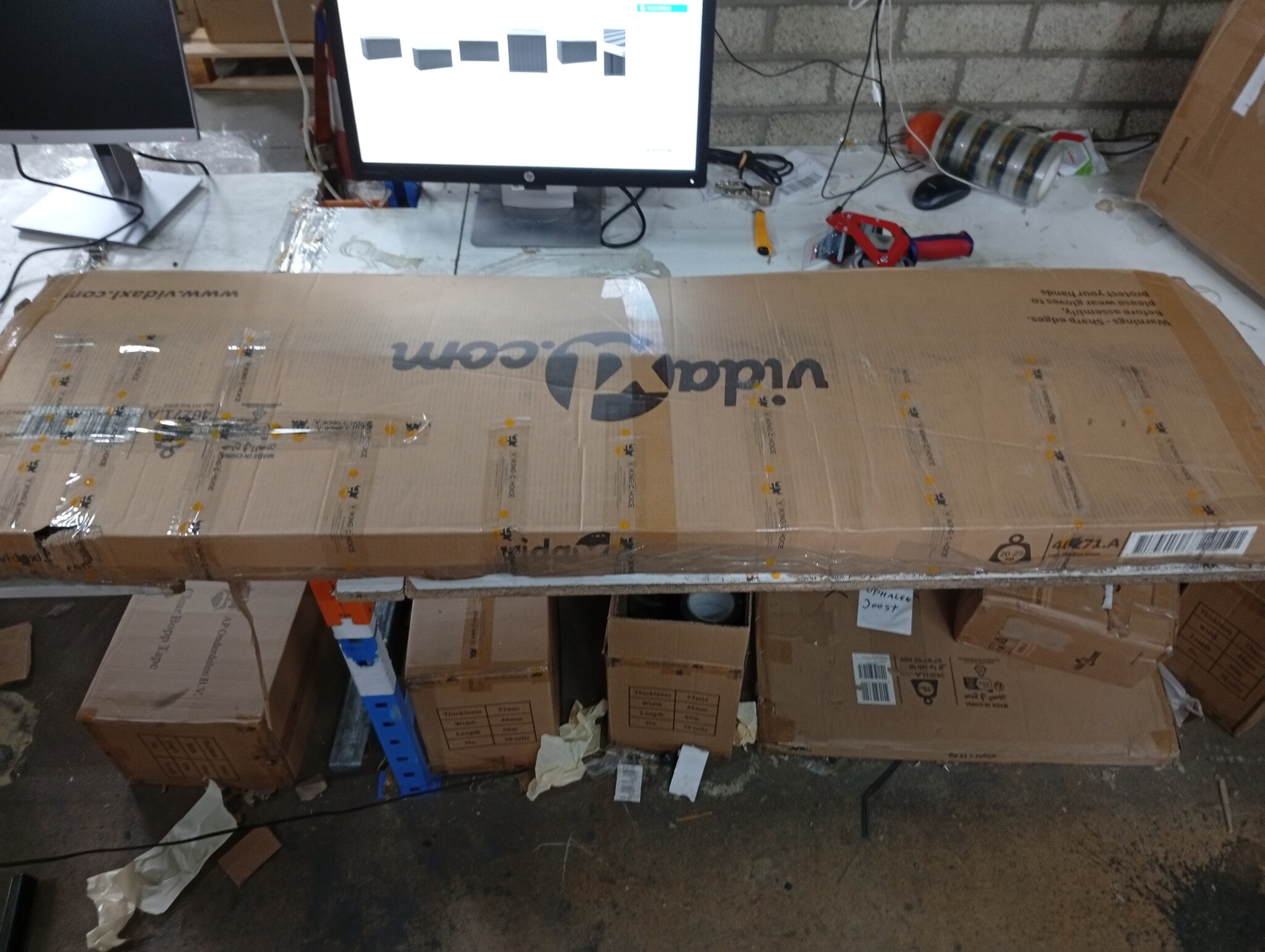 vidaXL Tuinbox Antraciet 171cm - 60% Korting! Retour