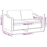 vidaXL Tweezitsbank Donkergrijs - 64% Korting! (Retour)