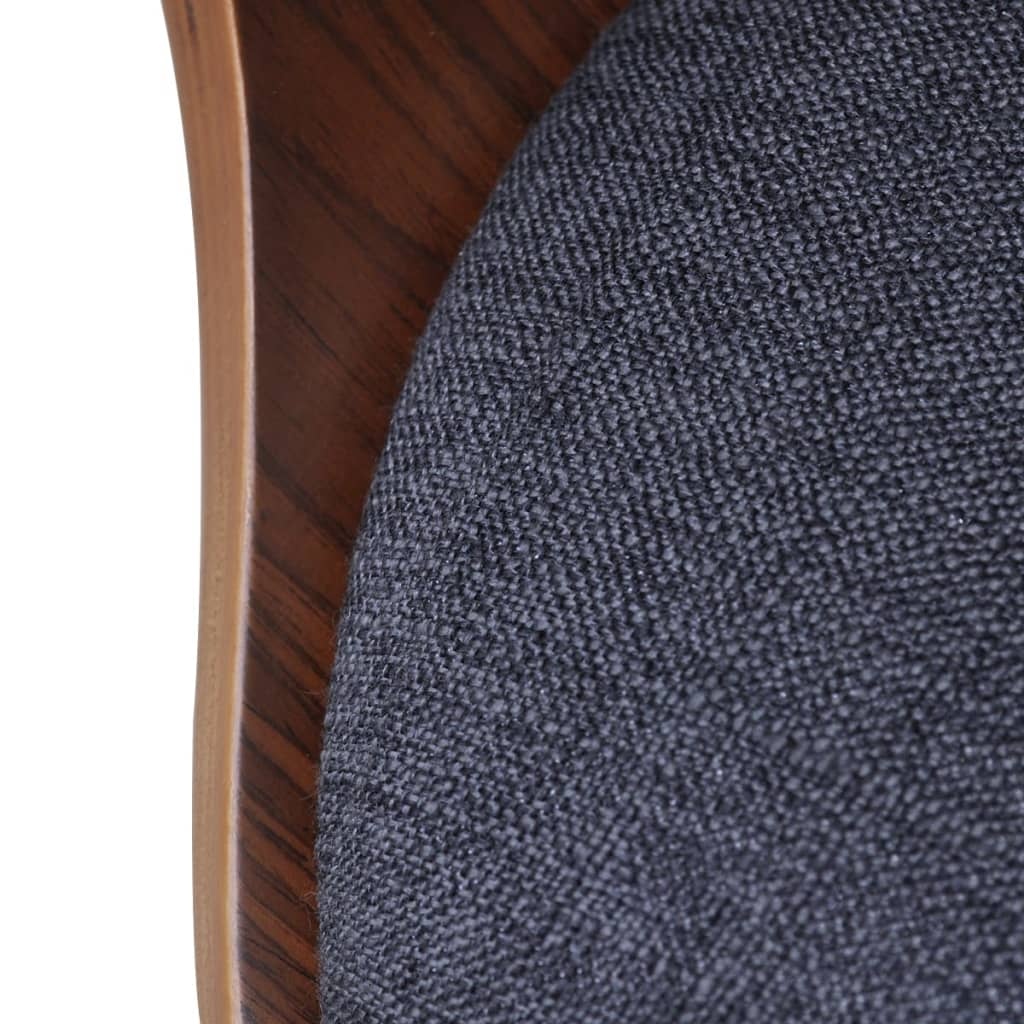 vidaXL Eetkamerstoelen (2x) Donkergrijs - 41% Korting!