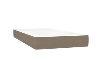 VidaXL Pocketveringmatras 80x200 - Taupe - 57% Korting!