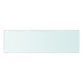 vidaXL Wandschap Glas 50x15cm - Transparant - 57% Korting!