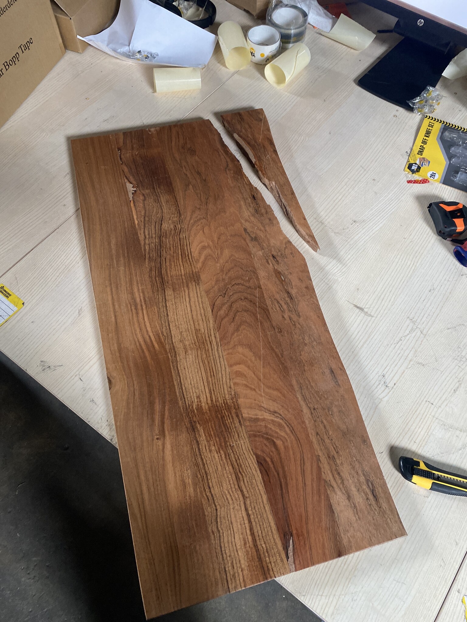 vidaXL Tafelblad Acaciahout 90x40cm - 60% Korting! (Beschadigd)