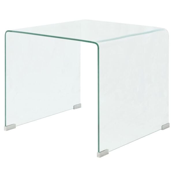 VidaXL Salontafel Glas 49,5x50x45cm -42%! Ruimtebesparend