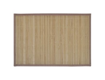 vidaXL Bamboe Placemats (6 st) Bruin - 55% Korting!