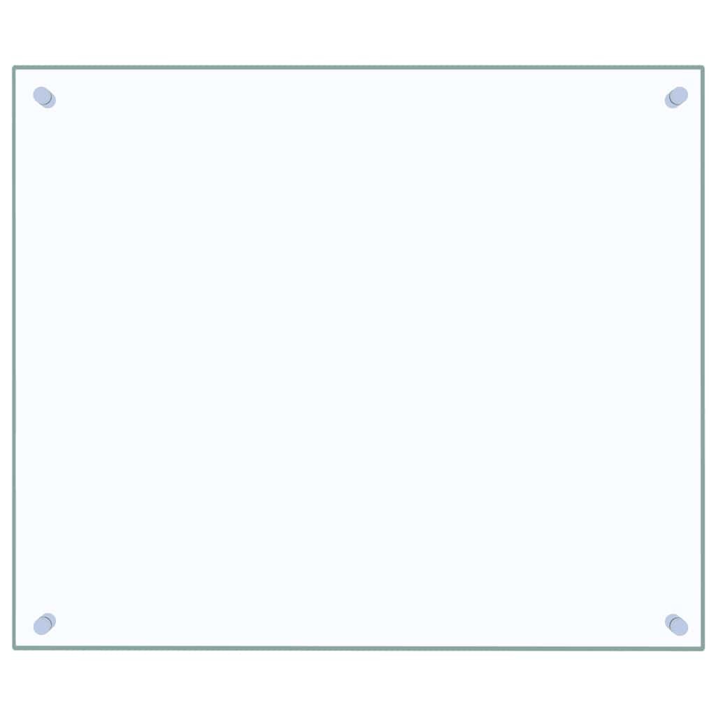 vidaXL Spatscherm Keuken 70x60cm - Transparant - 57% Korting!