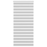 Zebra Rolgordijn 100x200cm Lichtgrijs - 57% Korting!