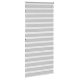 Zebra Rolgordijn 100x200cm Lichtgrijs - 57% Korting!