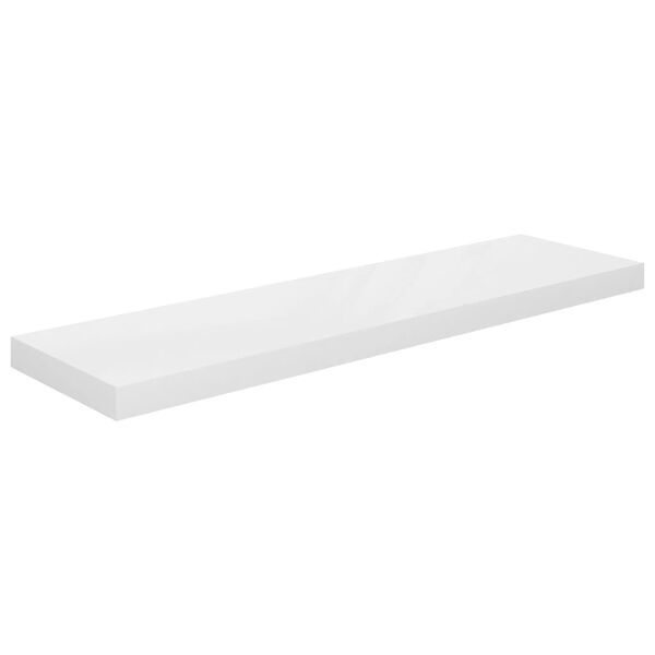 Wandschap Wit Hoogglans 90cm - 42% Korting!