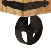 Kledingrek Mangohout & IJzer 90x190cm - 41% Korting!