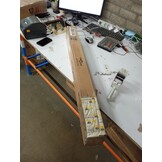 Hoofdbord Grenenhout Wit 96cm - 64% Korting! OP=OP