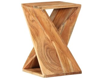 VidaXL Acacia Bijzettafel 35x35x55 cm - 47% Korting!