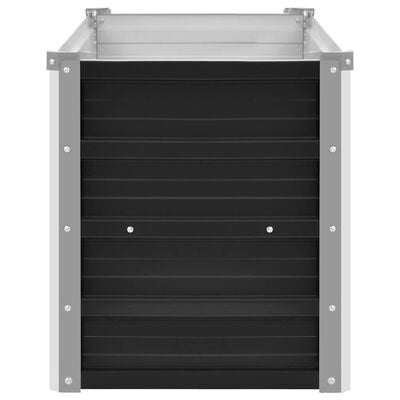 vidaXL Verhoogde Plantenbak Antraciet 100x40cm - 67% Korting!