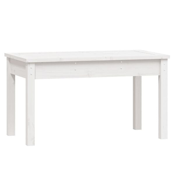 Tuinbank Grenenhout Wit 80cm - Retourdeal! 35% Korting