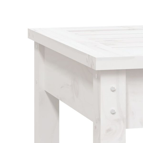 Tuinbank Grenenhout Wit 80cm - Retourdeal! 35% Korting