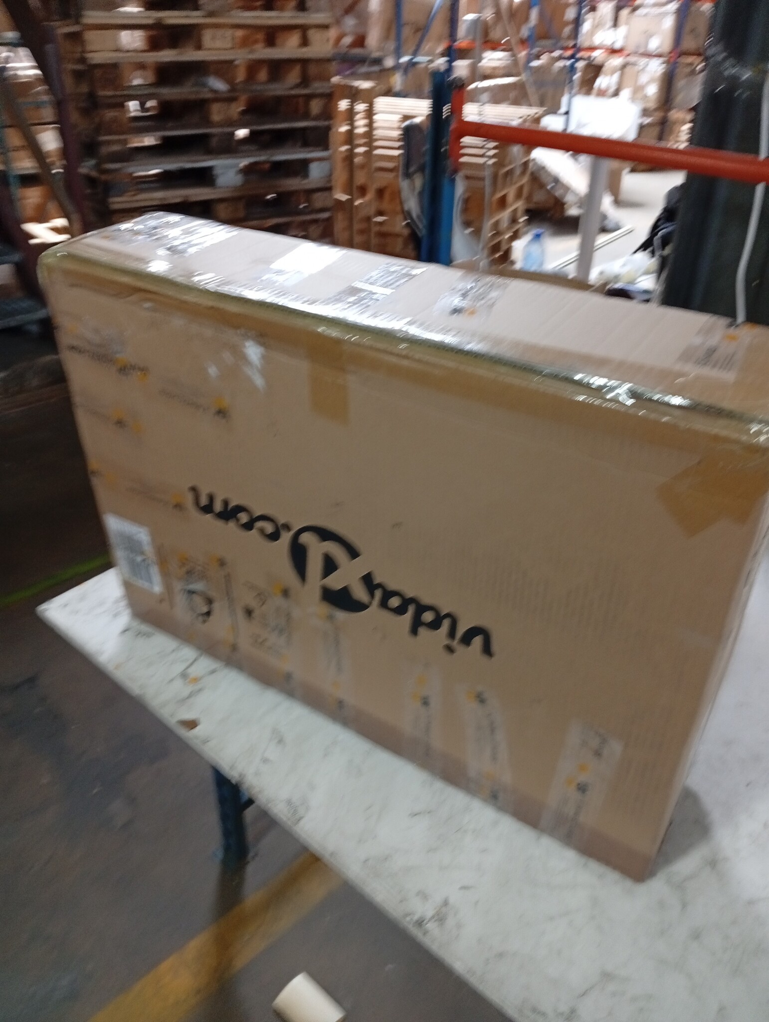 VidaXL Hondenmand Cappuccino 70x45cm - Retourdeal!