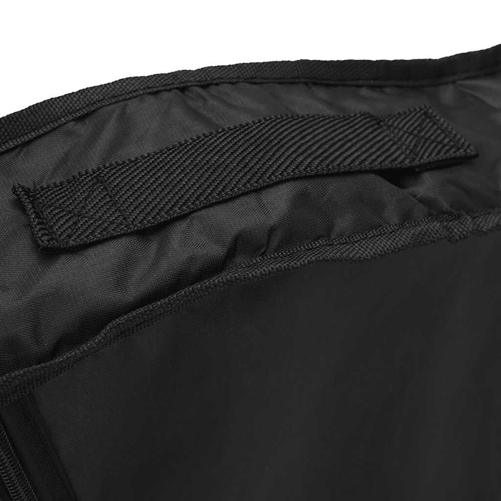 vidaXL Gitaartas voor 4/4 klassieke gitaar 100x37 cm stof zwart