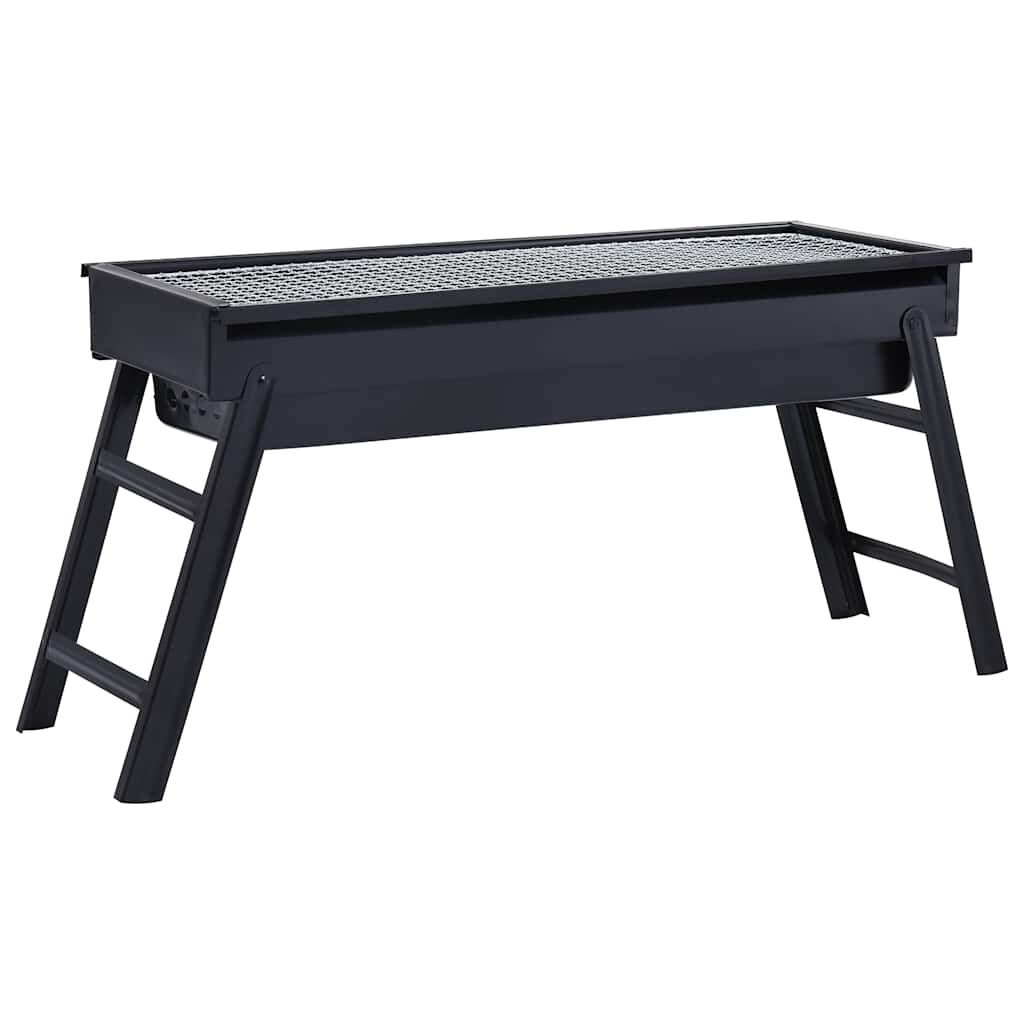 vidaXL Campingbarbecue RVS - 35% Korting! Draagbaar & Inklapbaar
