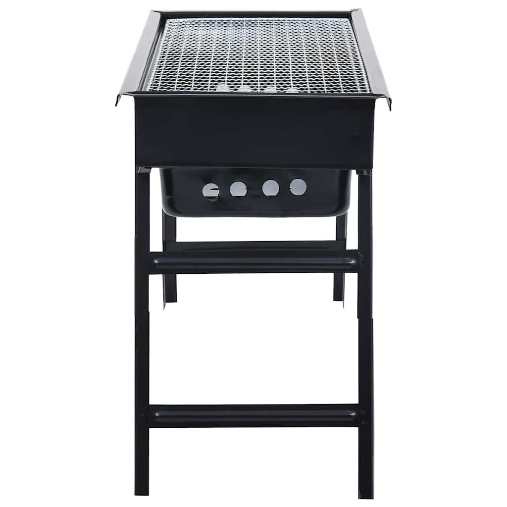 vidaXL Campingbarbecue RVS - 35% Korting! Draagbaar & Inklapbaar