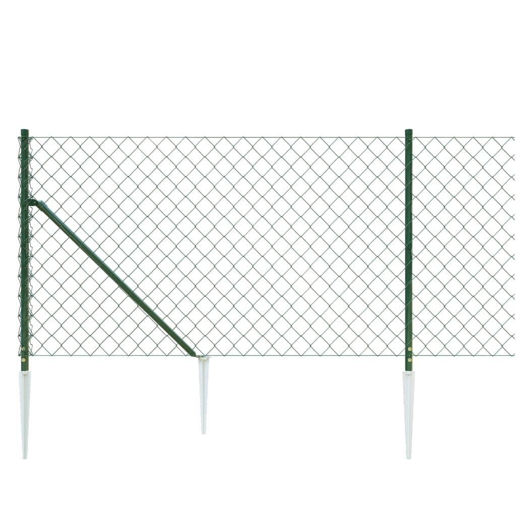 vidaXL Gaashek 0,8x10m groen -35% korting! (Lichte schade)
