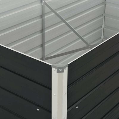 VidaXL Verhoogde Plantenbak 160x80cm Antraciet - 35% Korting!