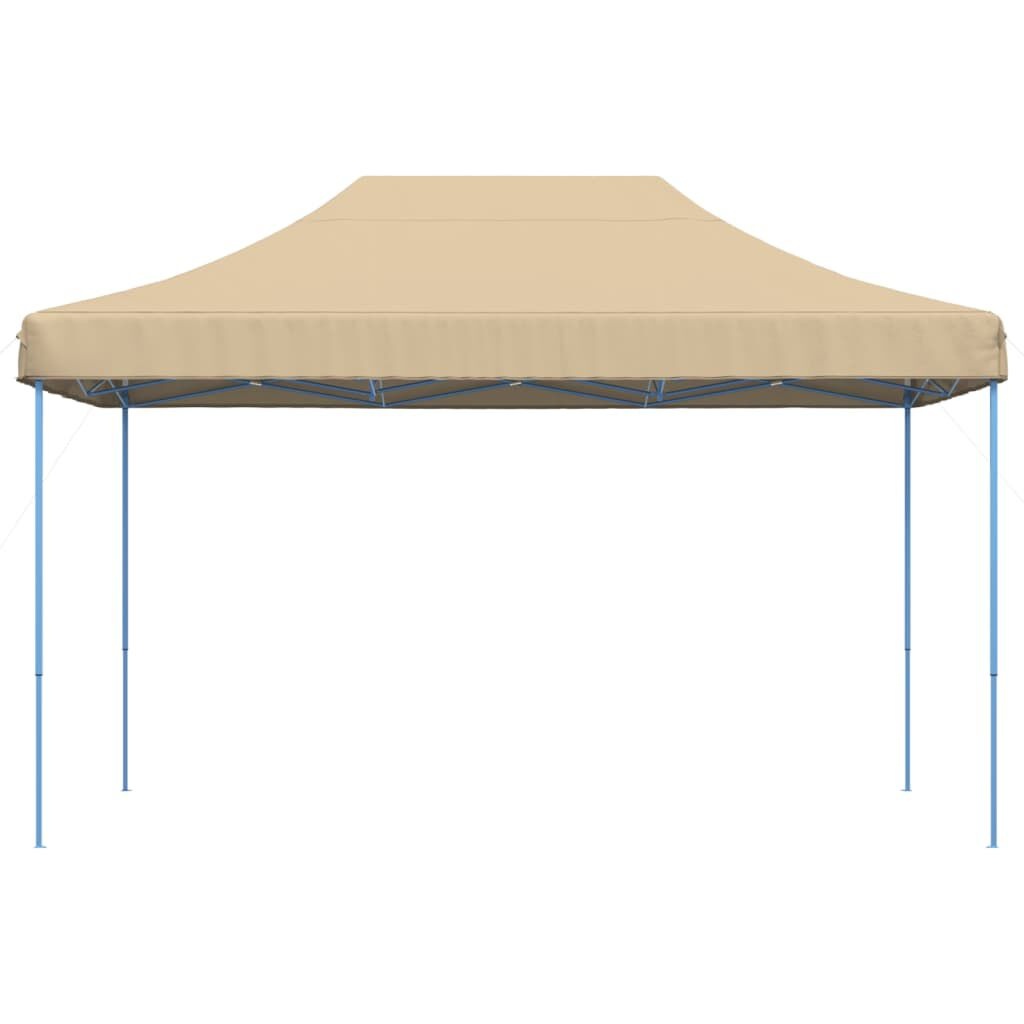 Partytent Pop-Up 440x292cm Beige - 55% Korting! (Scheurtjes)